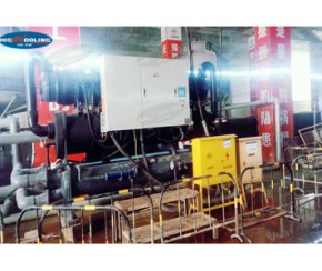 500HP螺桿式冷水機(jī)用于廣州地鐵